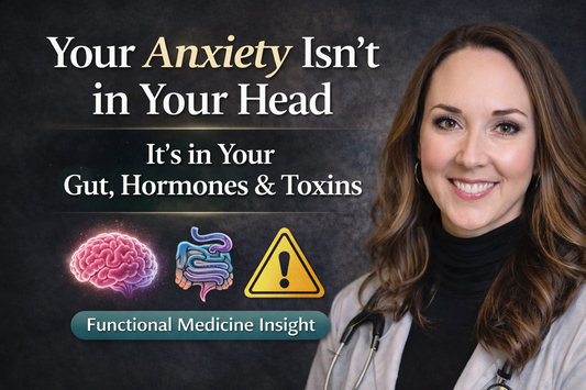 The Anxiety-Gut-Toxin Triangle: How Your Microbiome, Hormones, and Environment Are Secretly Fueling Your Anxiety
