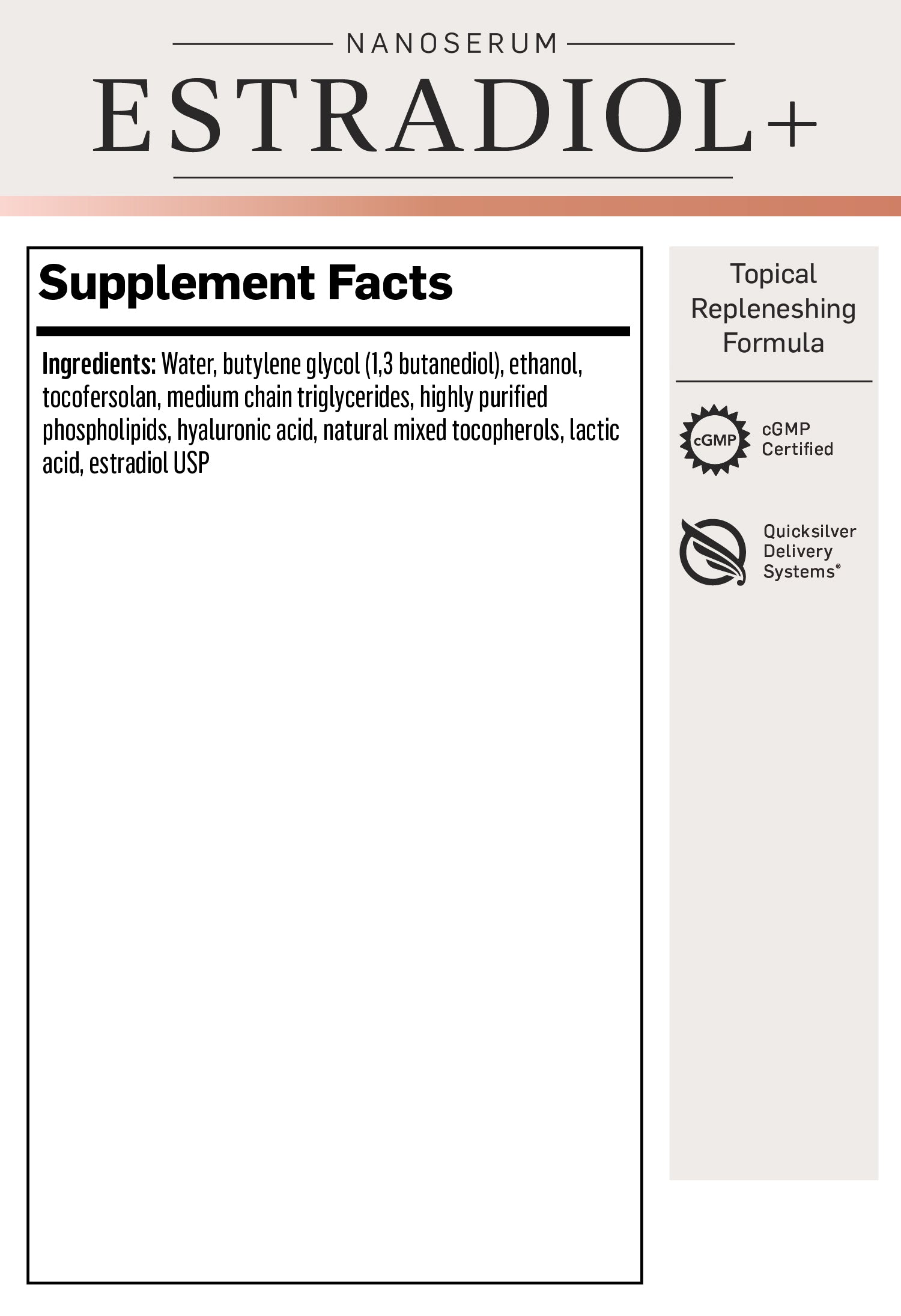 Estradiol+