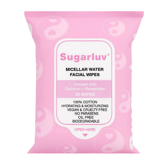Facial Cleansing Wipes Micellar Coconut & Rose