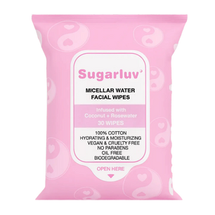 Facial Cleansing Wipes Micellar Coconut & Rose