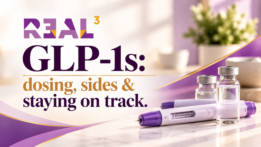 GLP-1s: dosing, sides & staying on track