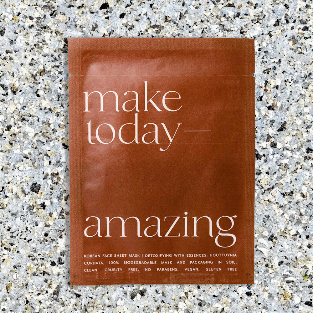 Make Today Amazing Sheet Mask