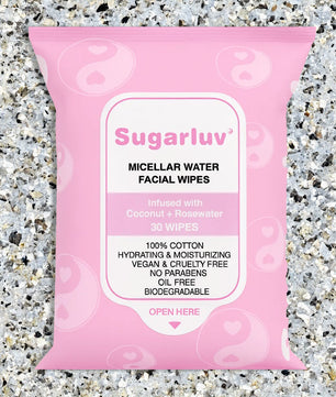 Facial Cleansing Wipes Micellar Coconut & Rose