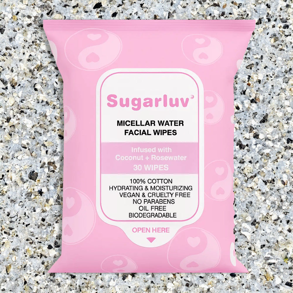 Facial Cleansing Wipes Micellar Coconut & Rose