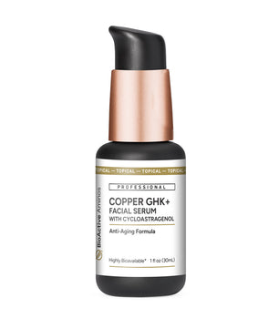 Copper GHK+ Facial Serum with Cycloastragenol